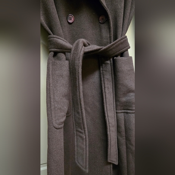 C* - Jaeger Wool & Angora long fur coat - Picture 11 of 13